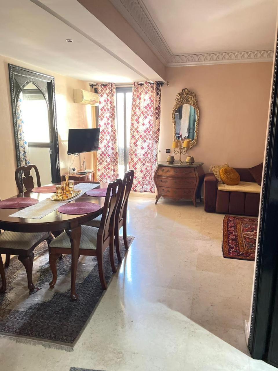 Luxury Apartment 2 In The Heart Of Gueliz, Wifi, Pool Marrakesh Luaran gambar